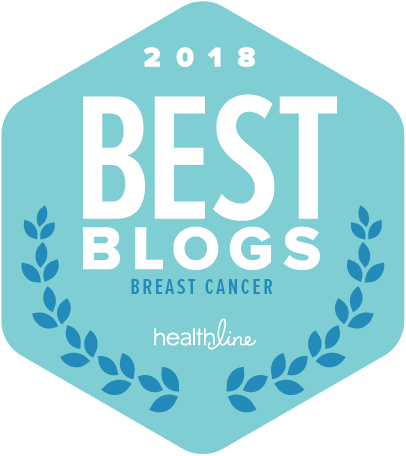 breast cancer best blogs badge